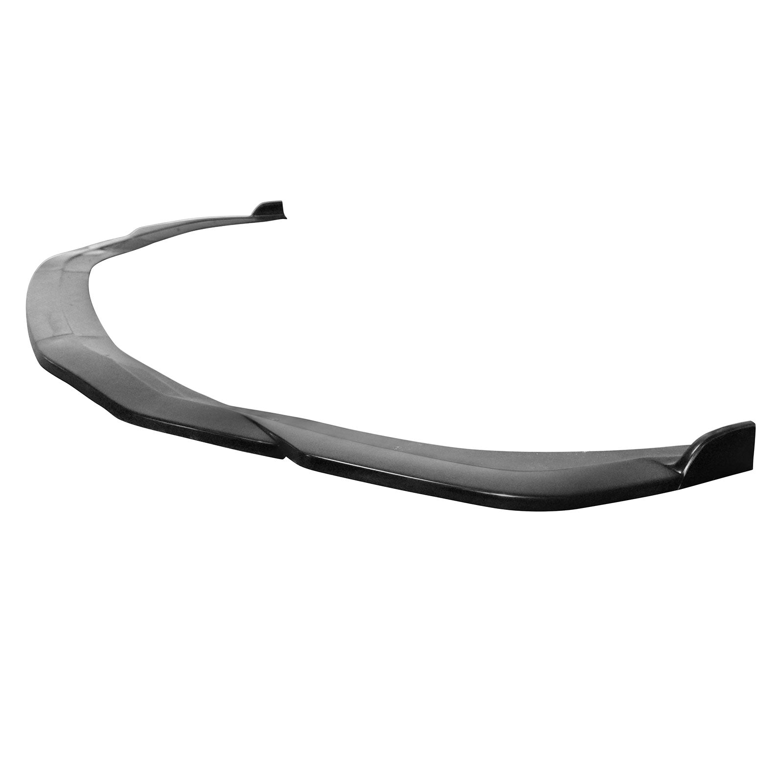 IKON MOTORSPORTS Front Bumper Lip, Compatible with 2019-2023 Nissan Maxima, STL Style Unpainted Black PU Polyurethane Add-on Air Dam Chin Spoiler Protector Splitter 3PCS