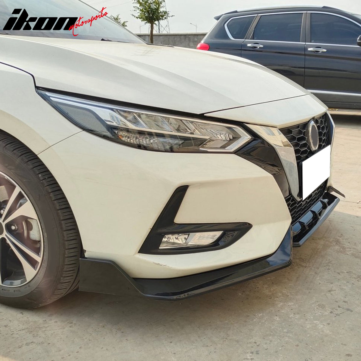 For 20-23 Nissan Sentra B18 Skyline Front Bumper Lip Chin Spoiler Gloss Black PP
