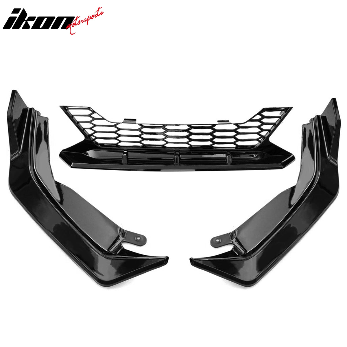 For 20-23 Nissan Sentra B18 Skyline Front Bumper Lip Chin Spoiler Gloss Black PP