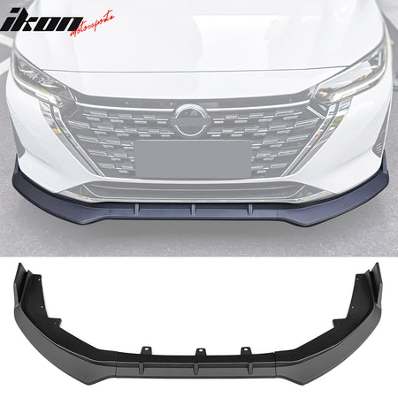 Fits 2024 Nissan Sentra IKON Front Bumper Lip Spoiler PP 3PCS