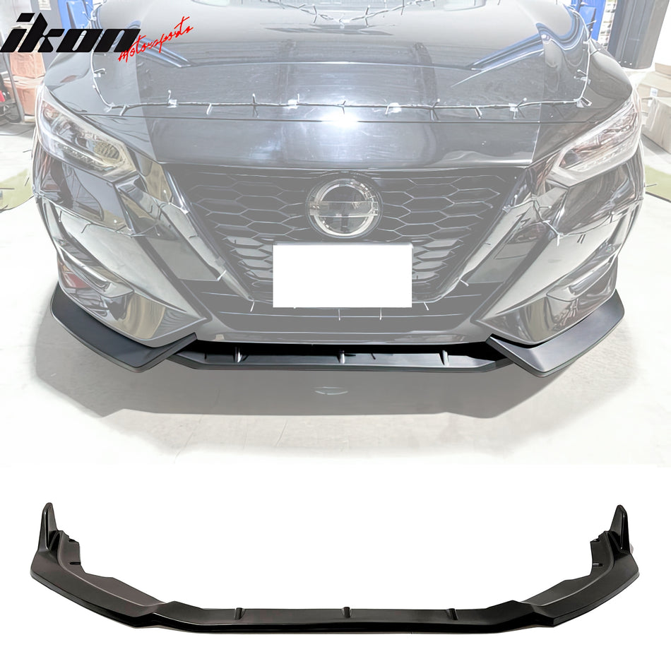 2020-2023 Nissan Sentra Front Lip Splitter Air Dam PU MDA V2 Style