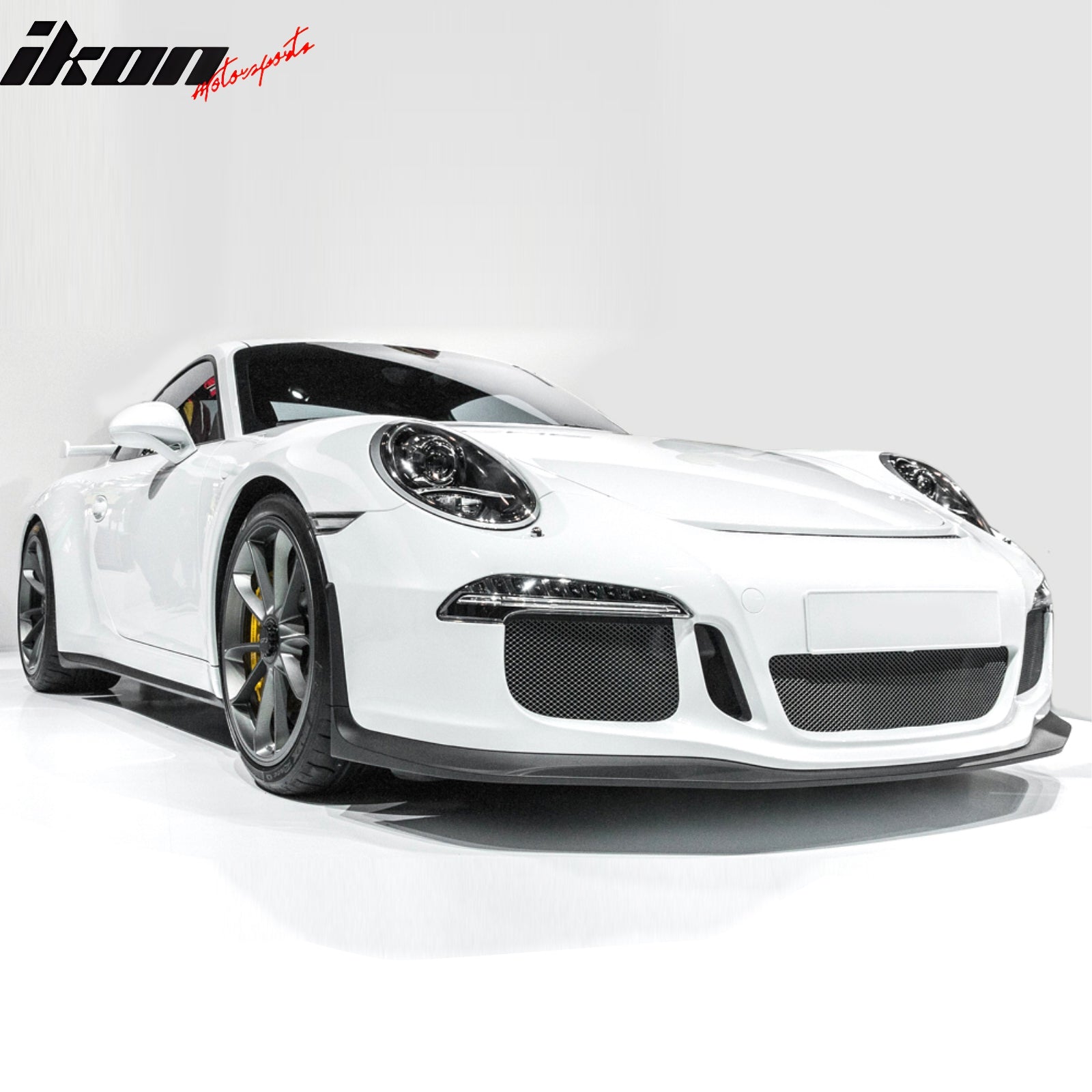 Fits 14-16 Porsche 911 991 GT3 GT3 Style Front Lip Air Dam Chin Spoiler Kit PU