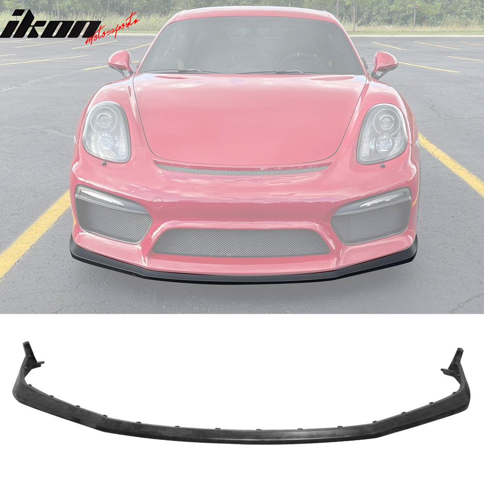 2016 Porsche 981 Cayman GT4 OE Style Front Bumper Lip Unpainted PU