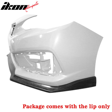 Fits 20-23 Subaru Impreza CS Style Front Bumper Lip Chin Spoiler Unpainted PU