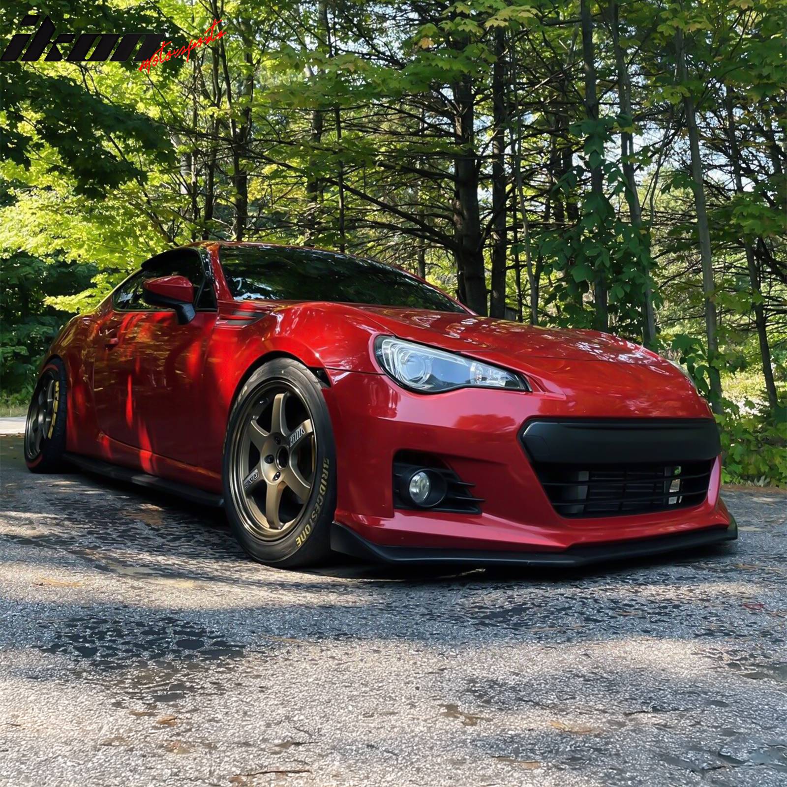 STI-Style BRZ Front Splitter – 2013-2016 Models | Lightweight