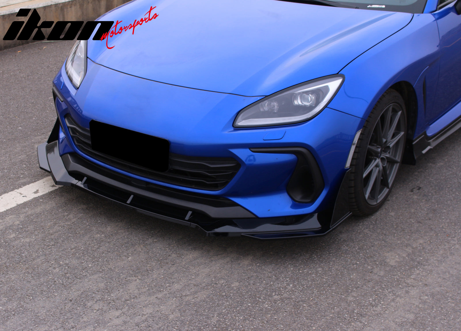 IKON MOTORSPORTS Front Bumper Lip, Compatible with 2022-2024 Subaru BRZ ...