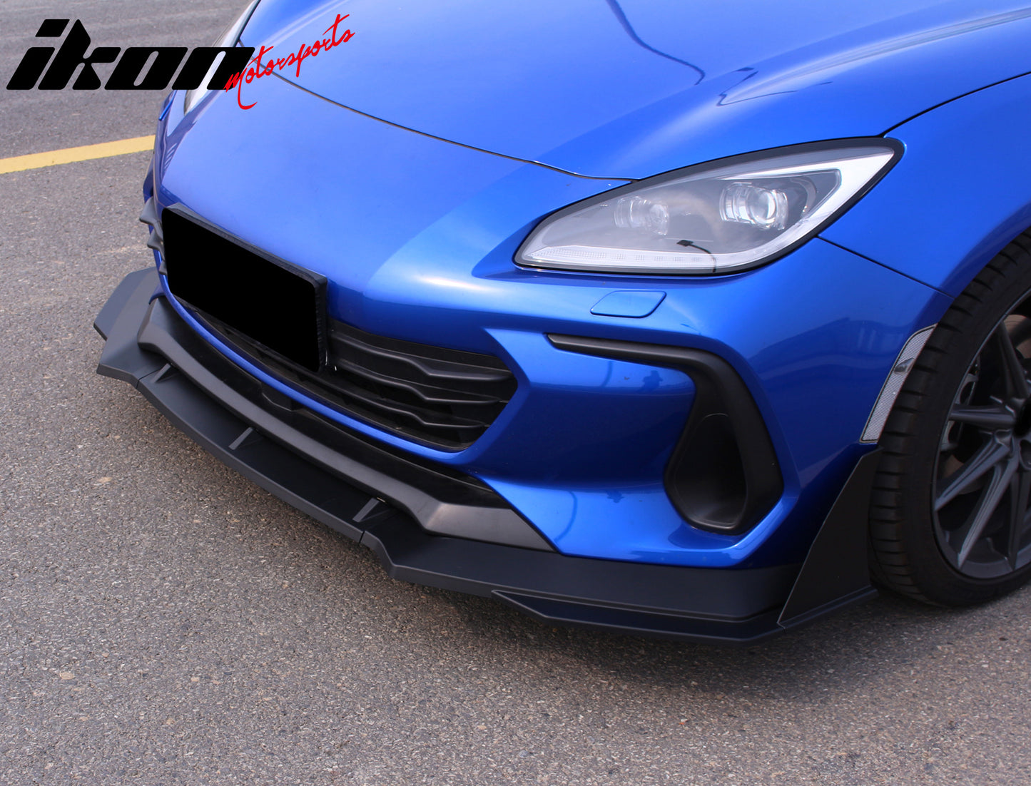 IKON MOTORSPORTS Front Bumper Lip, Compatible with 2022-2024 Subaru BRZ ...