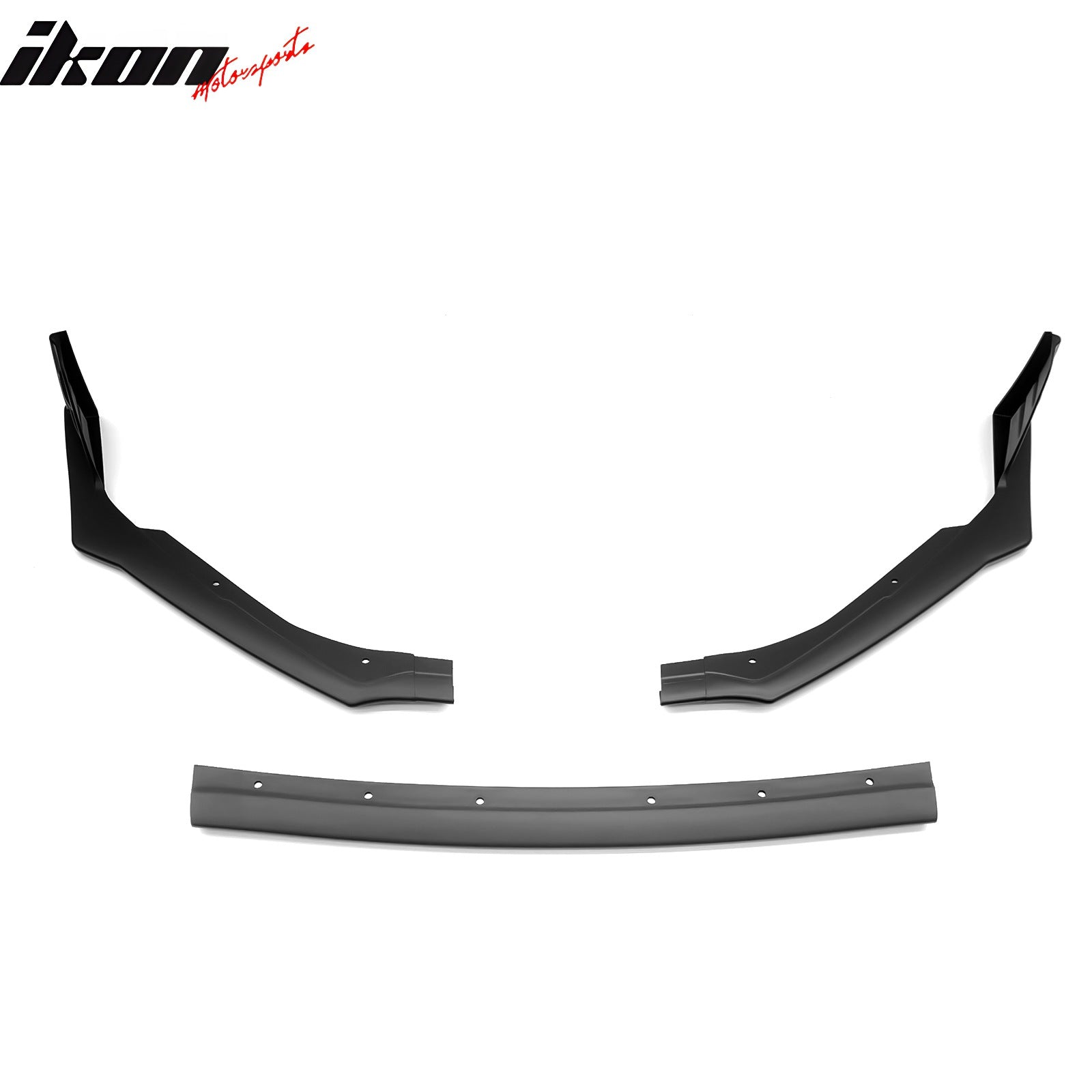 Fits 22-24 Subaru BRZ Front Bumper Lip STI 3PC Style Spoiler Unpainted Splitter