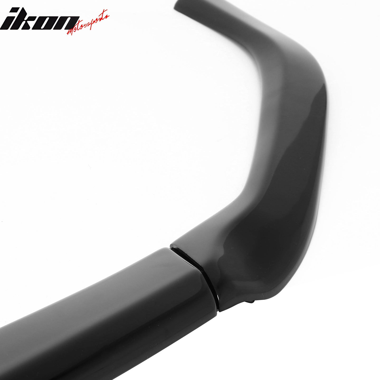 For 23-25 Subaru Solterra ST Style Front Bumper Lip Chin Spoiler Gloss Black ABS