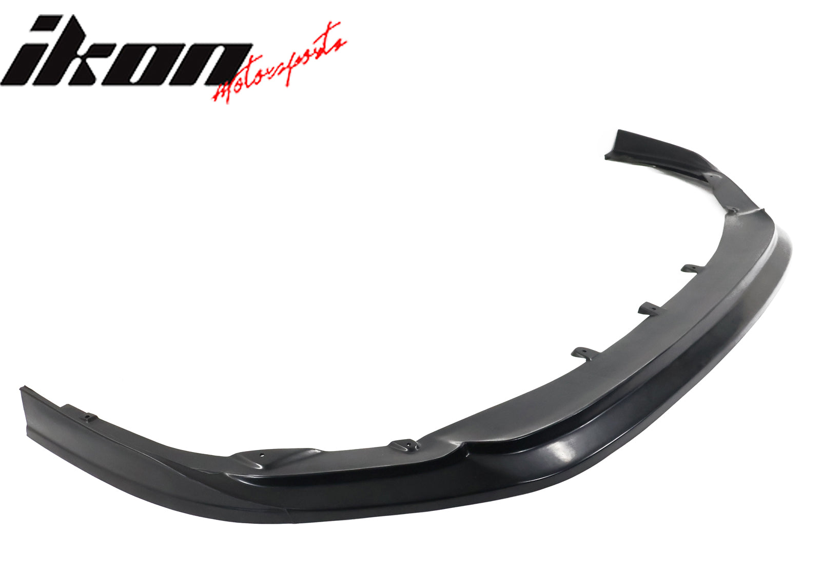 IKON MOTORSPORTS, Front Bumper Lip Compatible With 2022-2025 Subaru WRX (Base, Limited, Premium, GT), Front Lower Bumper Lip Spoiler Lower Air Dam Chin Splitter CS Style PU Unpainted Black