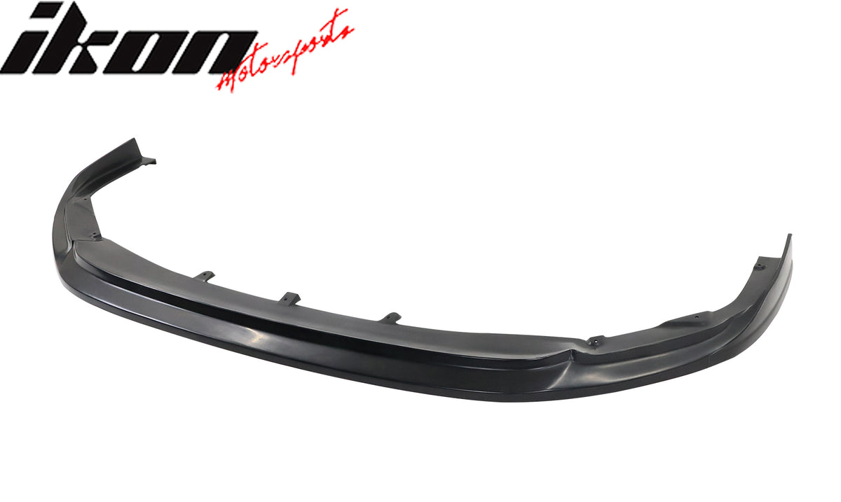 Fits 22-25 Subaru WRX CS Style Front Bumper Lip Spoiler Kit Unpainted Black PU