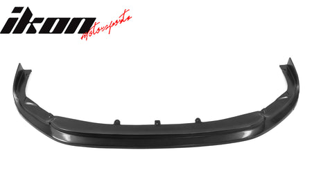 Fits 22-25 Subaru WRX CS Style Front Bumper Lip Spoiler Kit Unpainted Black PU