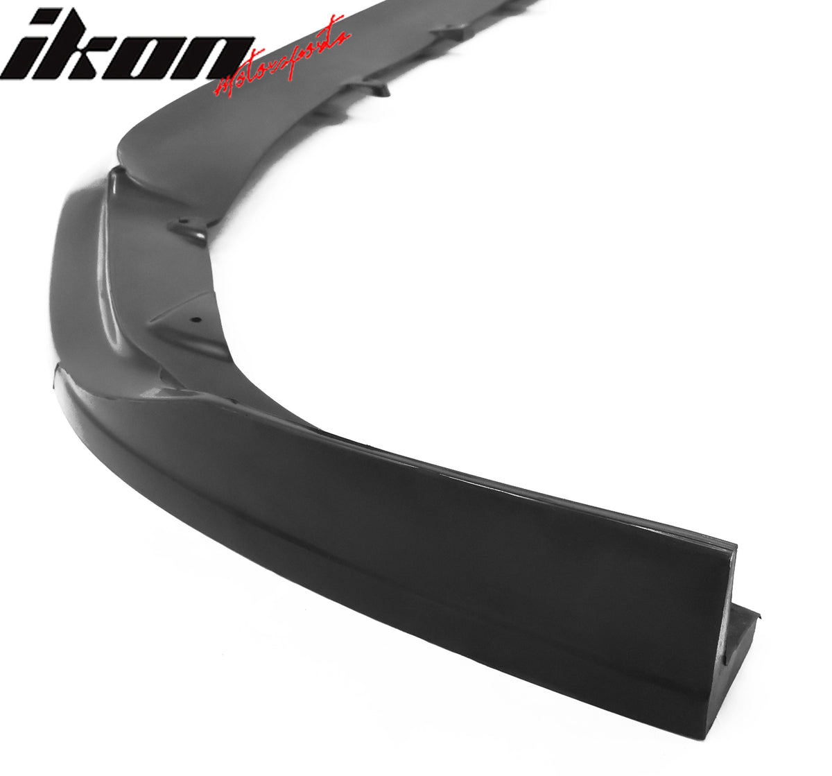 Fits 22-25 Subaru WRX CS Style Front Bumper Lip Spoiler Kit Unpainted Black PU