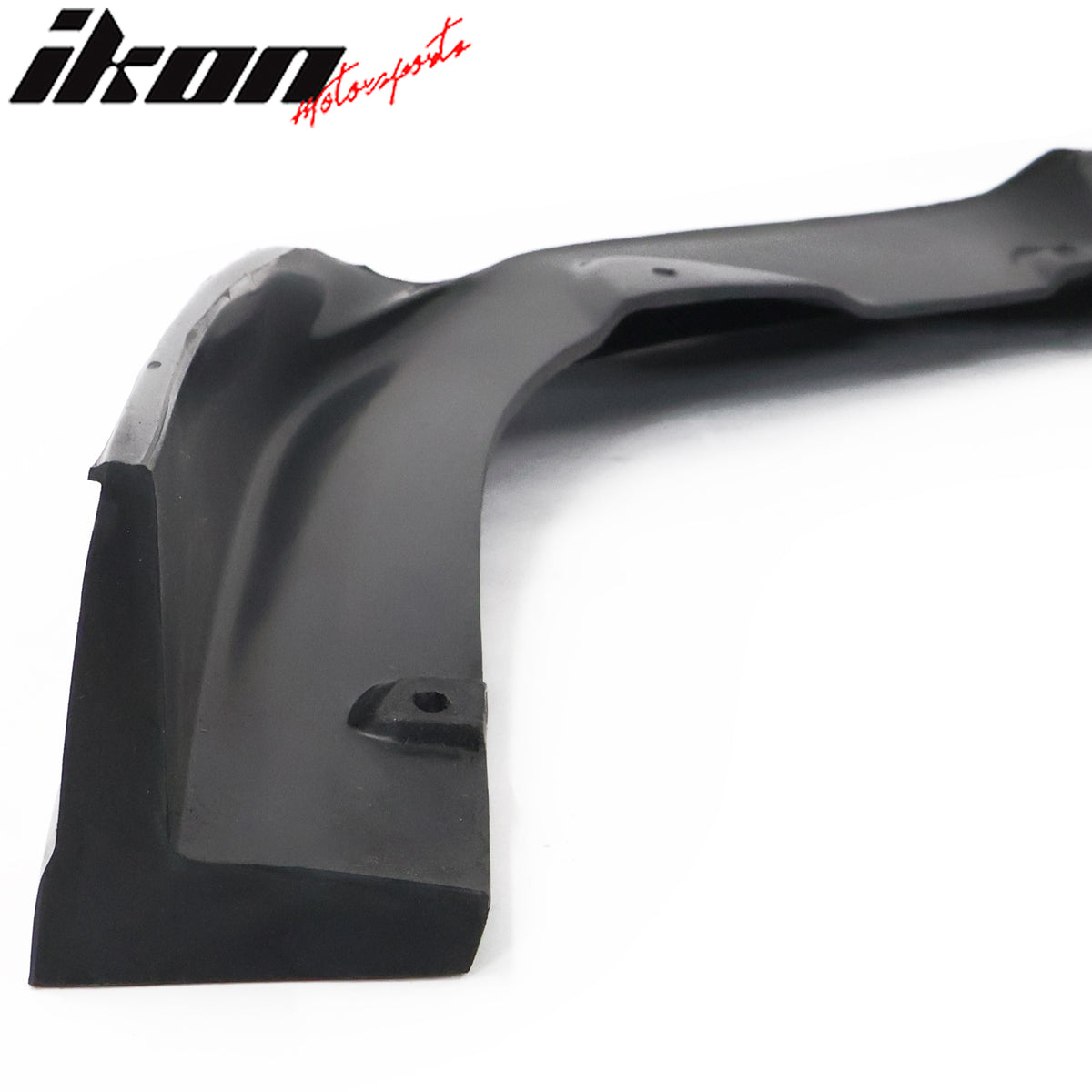 Fits 22-24 Subaru WRX CS Style Front Bumper Lip Spoiler Kit Unpainted Black PU