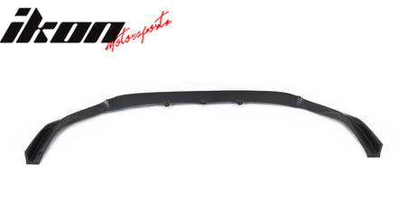 Fits 22-25 Subaru WRX CS Style Front Bumper Lip Spoiler Kit Unpainted Black PU