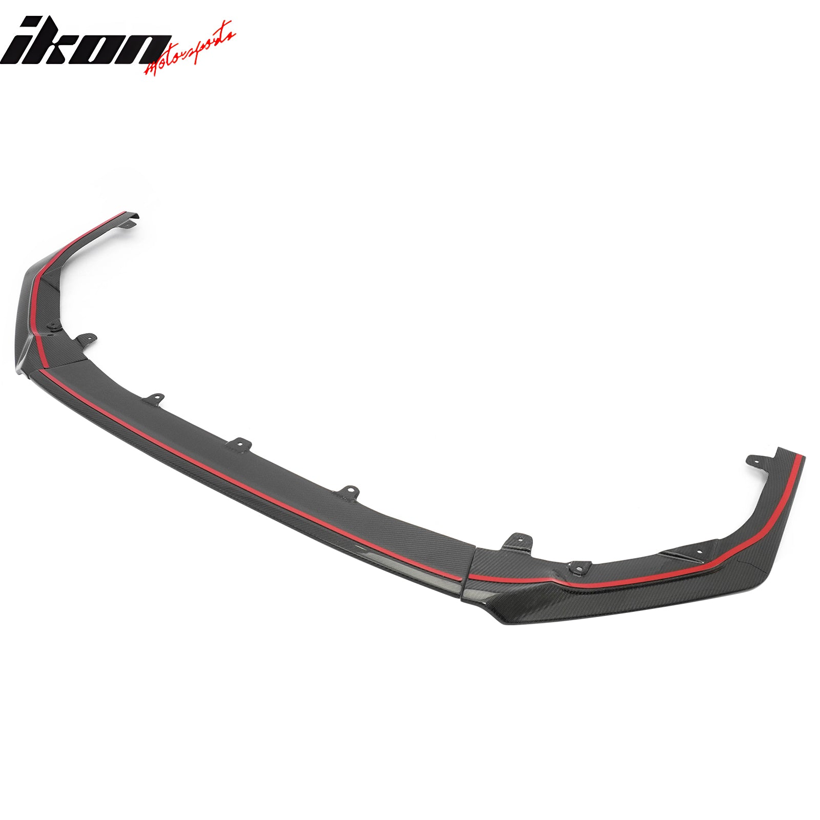 Fits 22-26 Subaru WRX STI Style Front Bumper Lip Spoiler Real Carbon Fiber 3PCS
