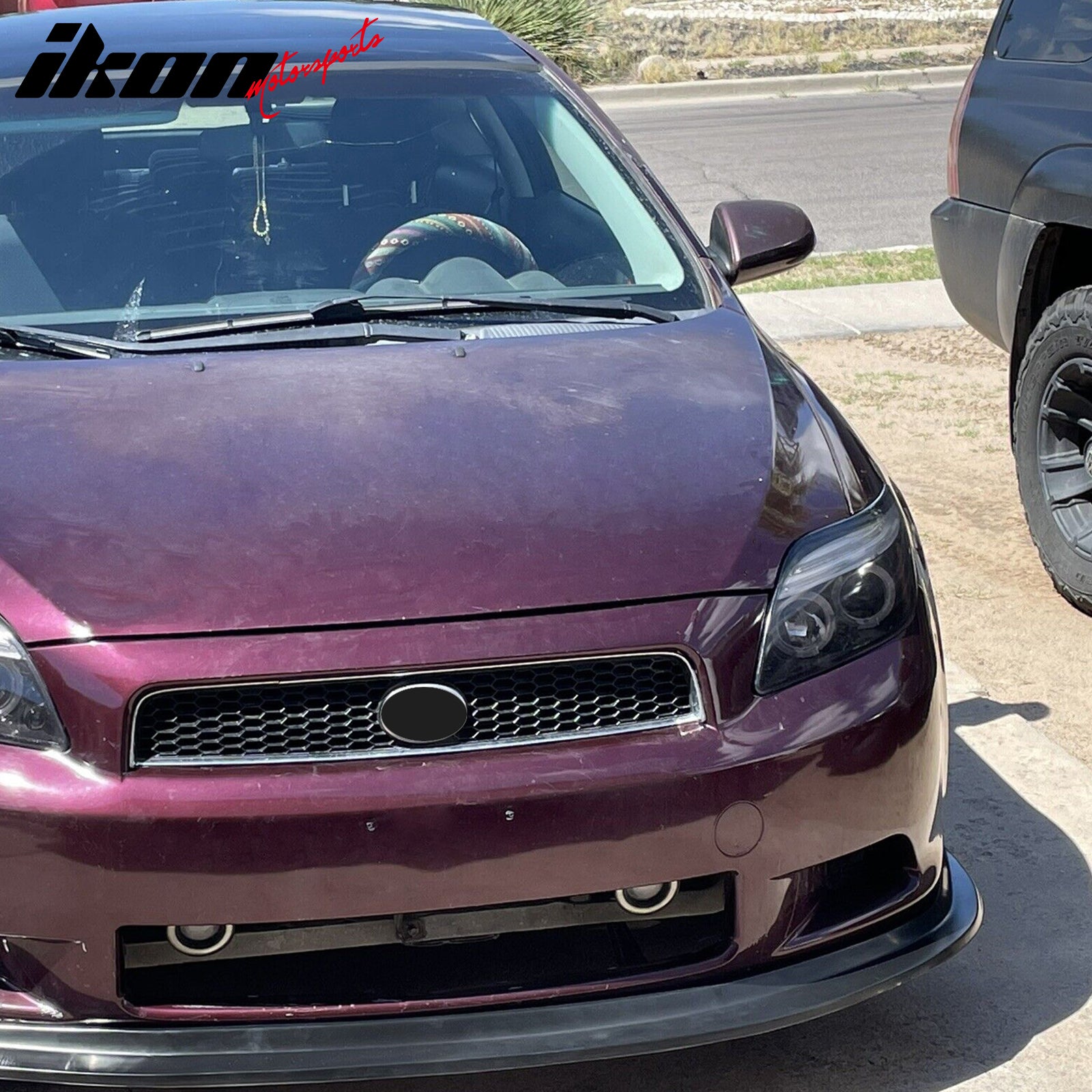 Fits 05-10 Scion tC MDA Style Front Lip Air Dam Chin Spoiler Splitter Kit PU