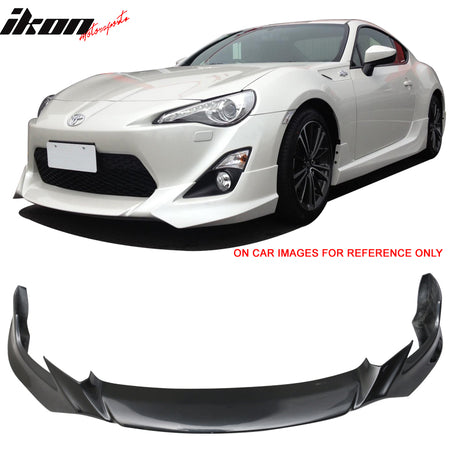 Front Bumper Lip Compatible With 2013-2016 Scion FRS, Five Design Style PU Front Lip Finisher Under Chin Spoiler Add On