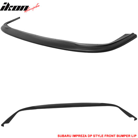 Fits 02-03 Subaru Impreza WRX RS Sedan 4Dr Front Bumper Lip Spoiler DP Style PU