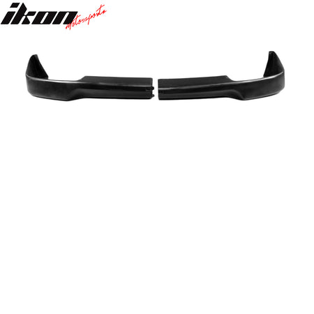 Fits 02-03 Subaru Impreza WRX Only V3 Style Front Bumper Lip Spoiler PU 2PC