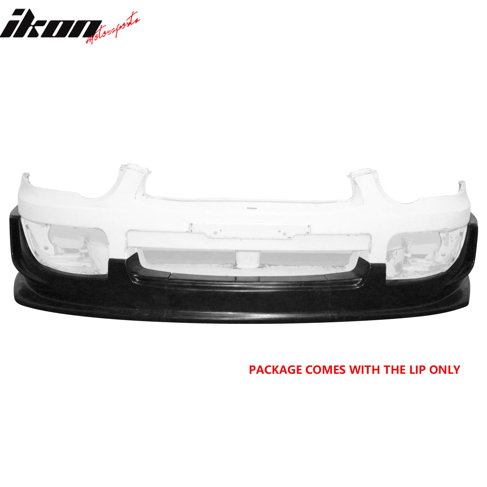 Fits 04-05 Subaru Impreza WRX Front Bumper Lip Spoiler Splitter Chin PU 3PCS