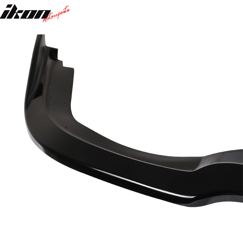 Fits 06-07 Subaru Impreza WRX STI CS2 Front Bumper Lip Painted Gloss Black - PP