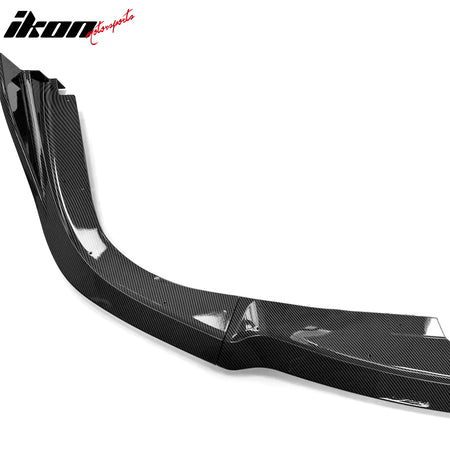 For 06-07 Subaru Impreza WRX CS2 Style Front Bumper Lip Carbon Fiber Print 3PCS