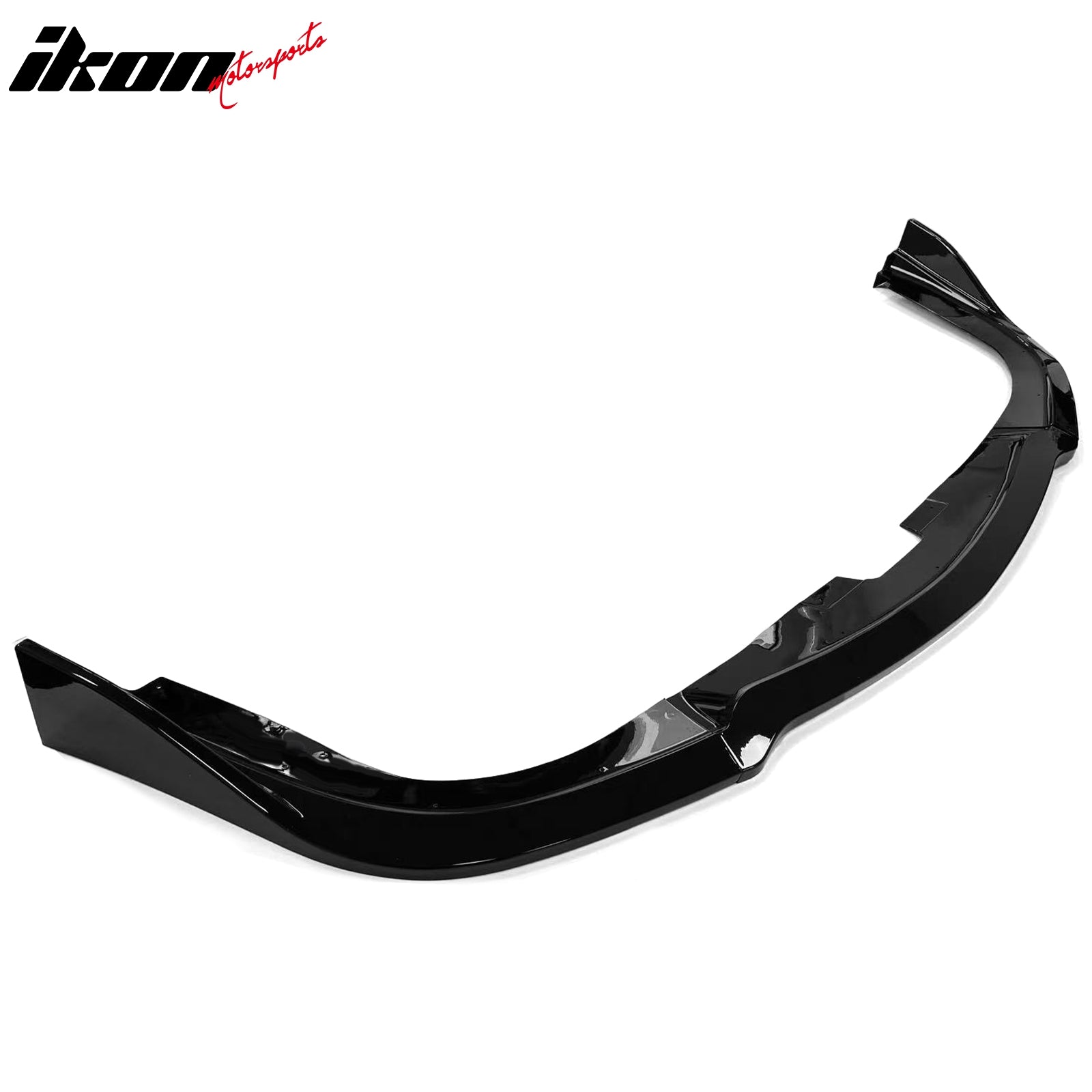 For 06-07 Subaru Impreza WRX/WRX STI CS2 Style Front Bumper Lip Gloss Black 3PCS