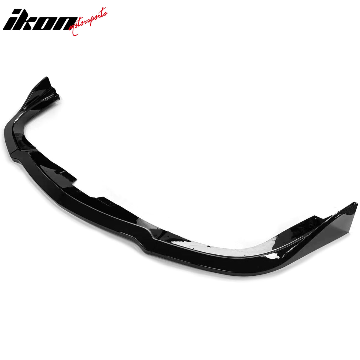 For 06-07 Subaru Impreza WRX/WRX STI CS2 Style Front Bumper Lip Gloss Black 3PCS