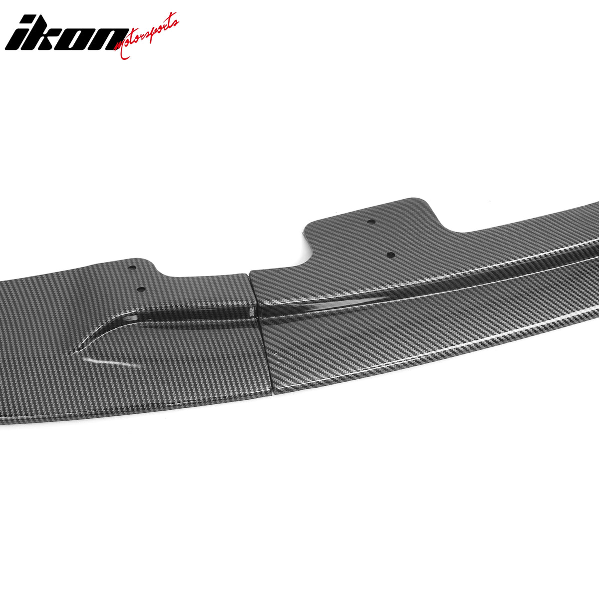 Fits 06-07 Subaru Impreza WRX Front Bumper Lip Spoiler 3PCS Carbon Fiber Print