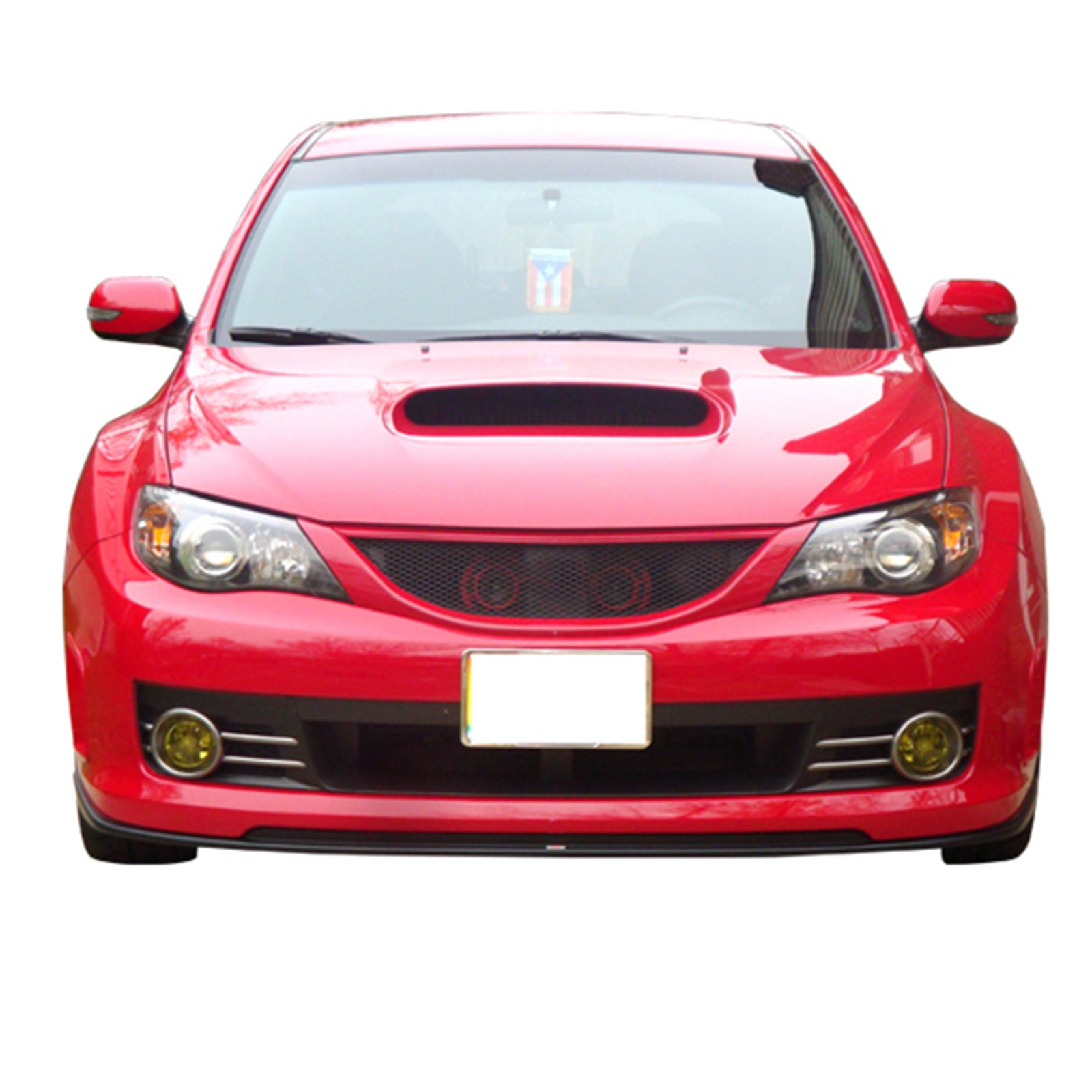 Fits 08-10 Subaru Impreza WRX STI Front Lip PP
