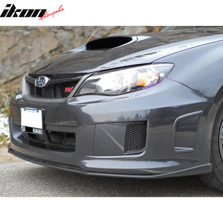 Fits 11-14 Subaru Impreza WRX & STI Polypropylene V-Limited Front Lip Splitter