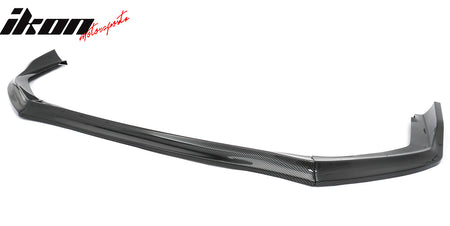 Fits 15-21 Subaru WRX STI Front Bumper Lip 3PC CS Style Carbon Fiber Print Kit