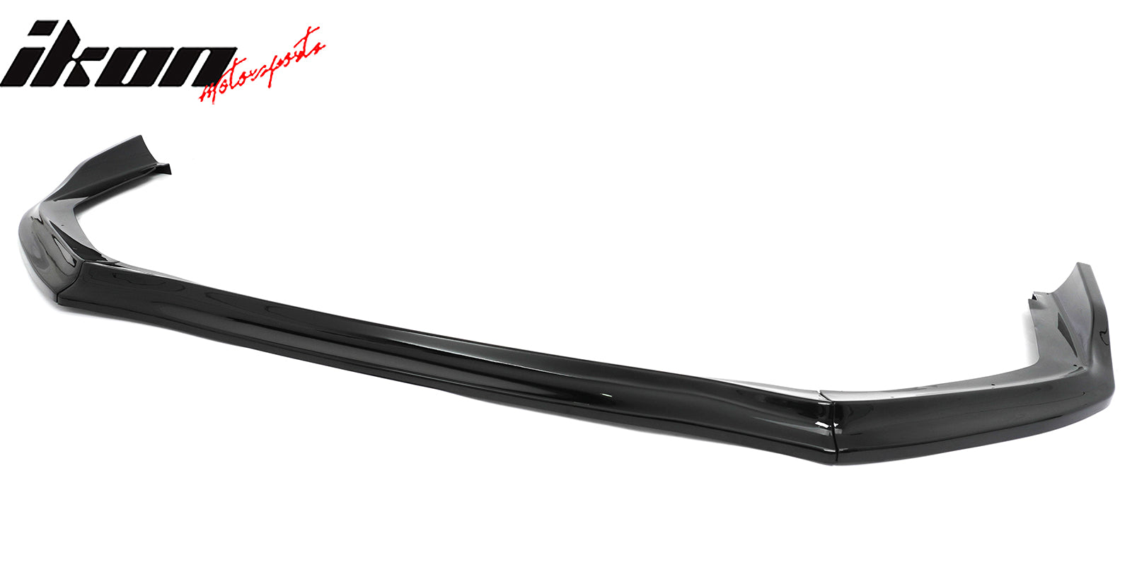 Fits 15-21 Subaru WRX STI Front Bumper Lip 3PC CS Style Gloss Black Chin Spoiler