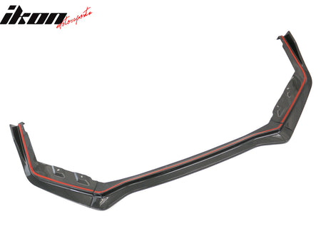 Fits 15-21 Subaru WRX/WRX STI Front Bumper Lip Carbon Fiber IKON Style Spoiler