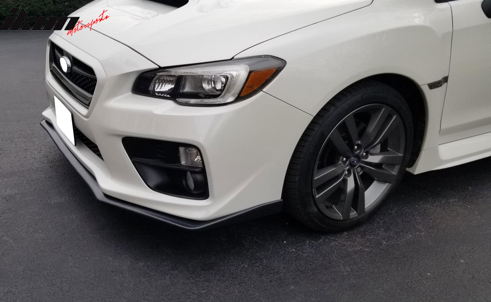 Fits 15-17 Subaru WRX STI OE Style Front Bumper Lip Spoiler