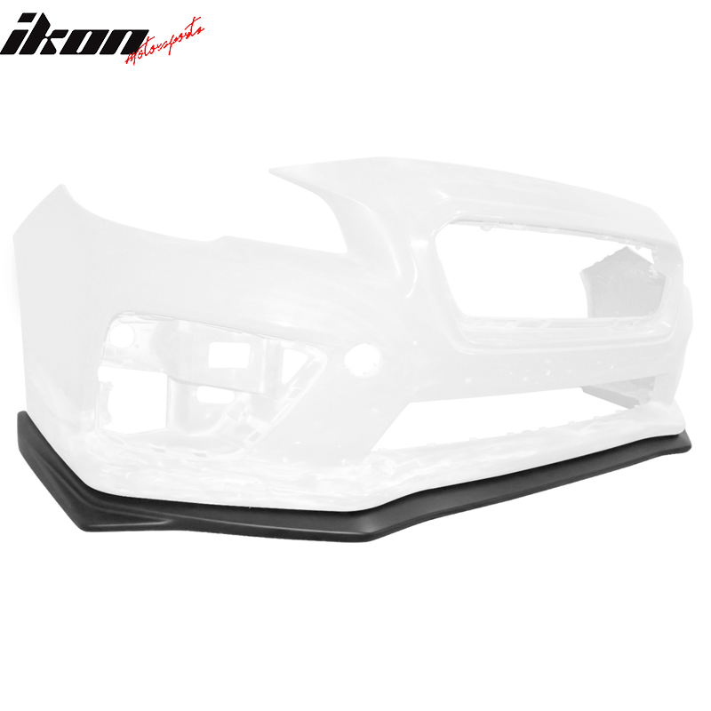 Fits 15-17 Subaru WRX STI V2 Style Front Bumper Lip Spoiler - ABS