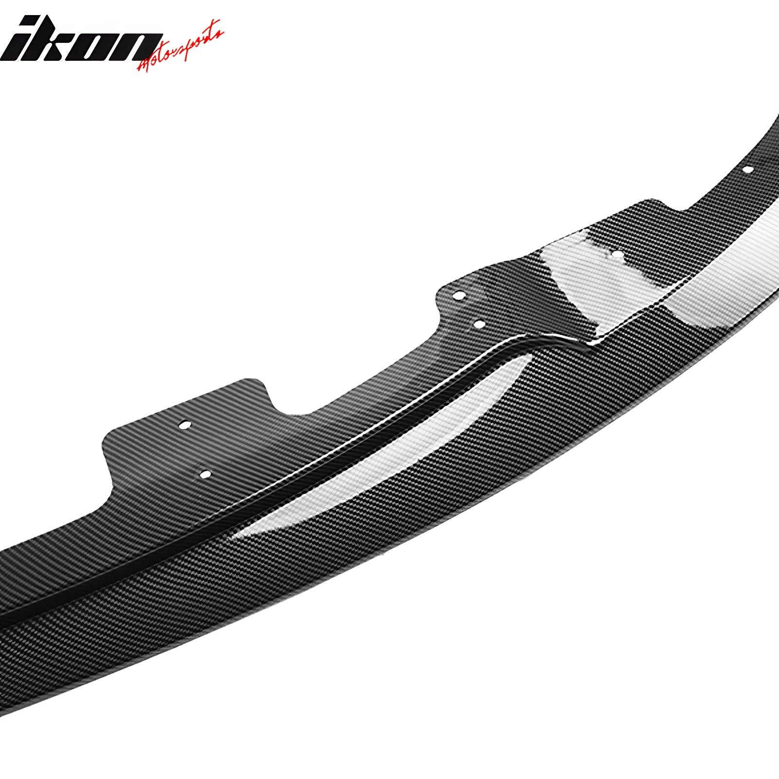 Fits 06-07 Subaru Impreza WRX STI Front Bumper Lip Spoiler PP Carbon Fiber Print