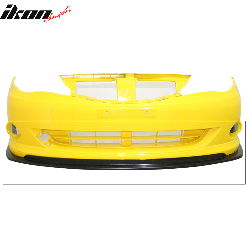 Fits 08-10 Subaru Impreza WRX Premium CS Style PU Front Bumper Lip Chin Spoiler