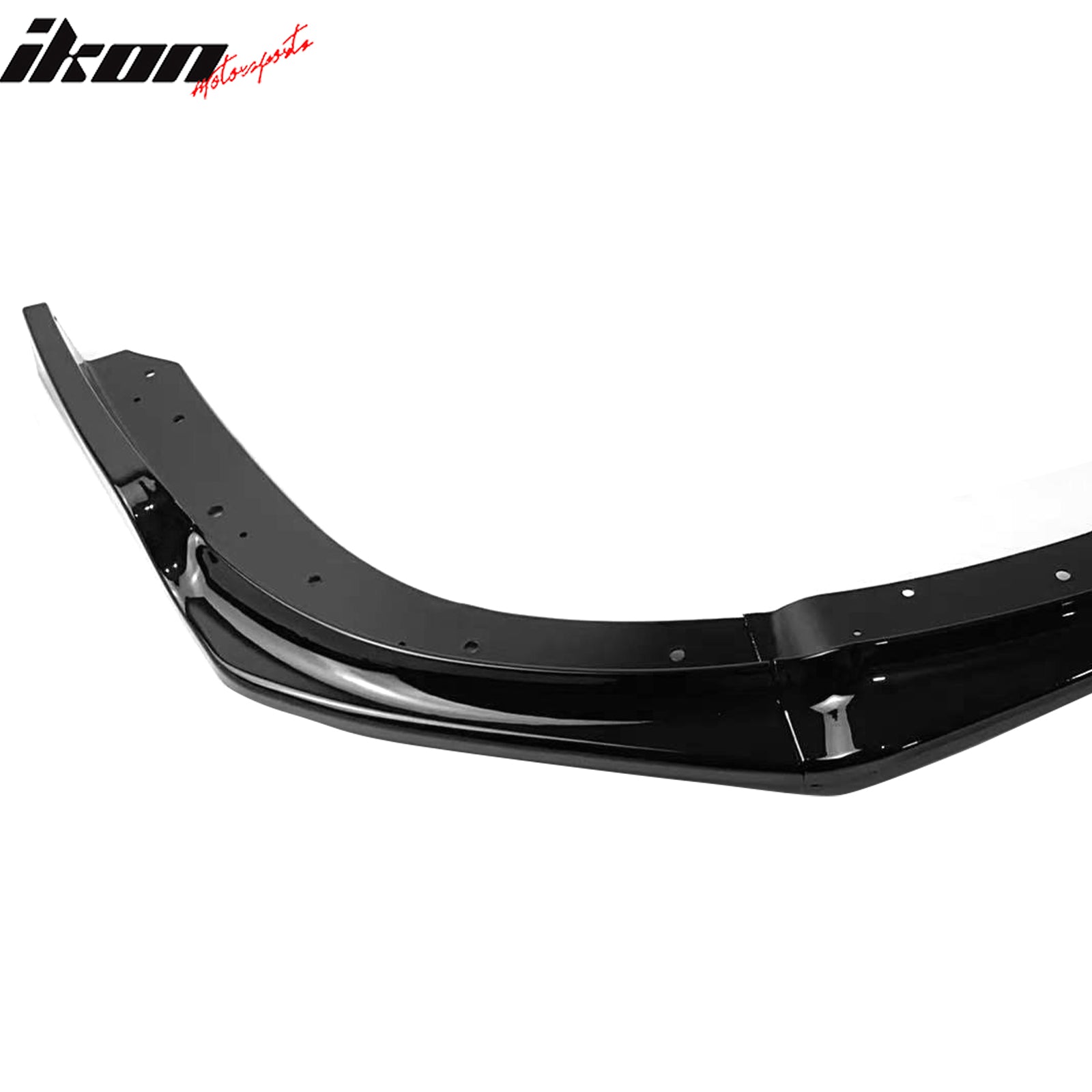 Fits 08-10 Impreza WRX STI IKON Front Bumper Lip Chin Spoiler Gloss Black PP