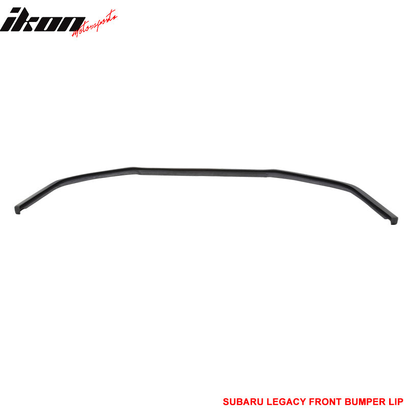 V-Limited Front Bumper Lip Spoiler PU Fit For 10-12 Subaru Legacy Sedan 4Dr