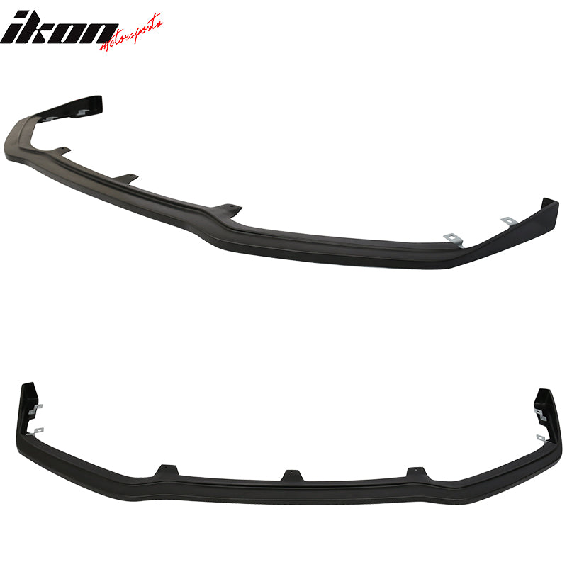 Fits 13-14 Subaru Legacy STI Style Front Bumper Lip Spoiler Unpainted Black PU