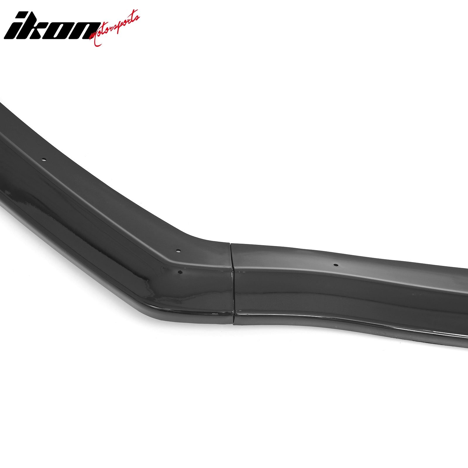 Fits 15-21 Subaru WRX & WRX STI Gloss Black Front Bumper Lip Spoiler 3PCS Set