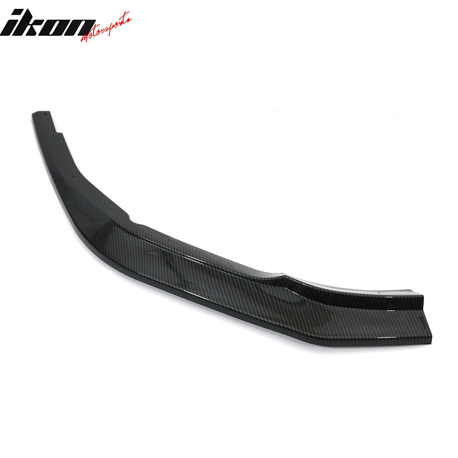 Fits 22-25 Subaru WRX IKON Front Bumper Lip Chin Spoiler PP Carbon Fiber Print
