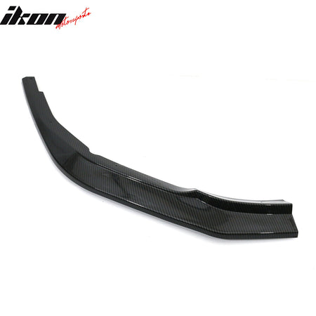 Fits 22-25 Subaru WRX IKON Front Bumper Lip Chin Spoiler PP Carbon Fiber Print