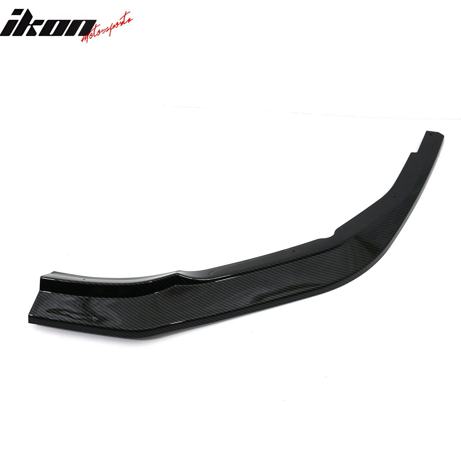 Fits 22-25 Subaru WRX IKON Front Bumper Lip Chin Spoiler PP Carbon Fiber Print