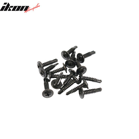 Fits 22-25 Subaru WRX IKON Front Bumper Lip Chin Spoiler PP Carbon Fiber Print