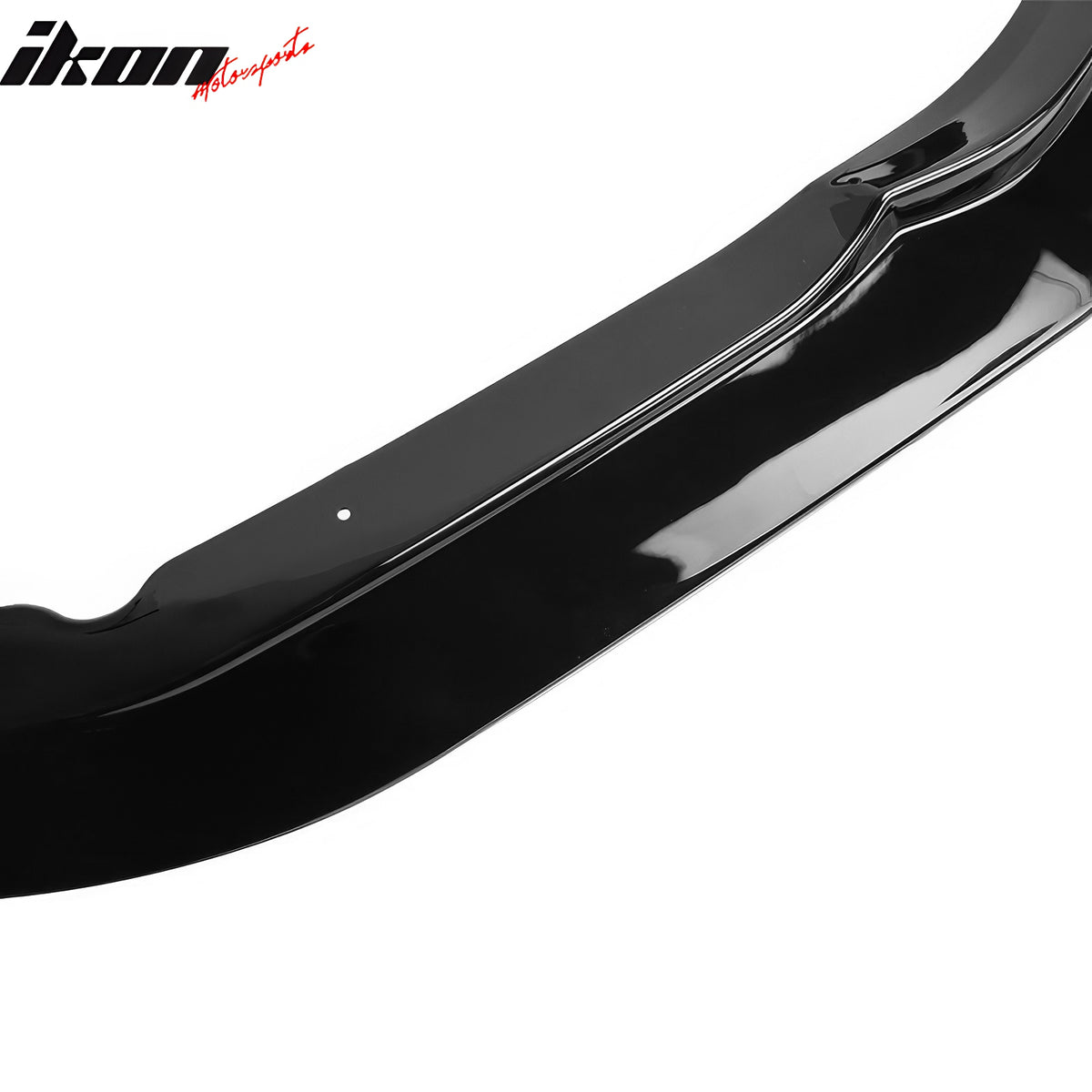 For 22-25 Subaru WRX IKON Style Front Bumper Lip Chin Spoiler PP Gloss Black 3PC