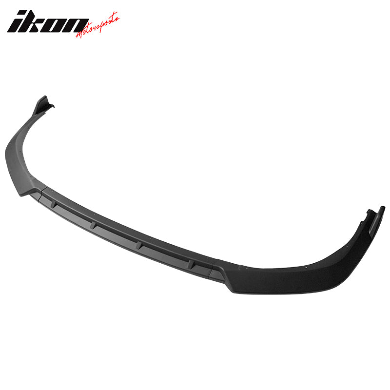 IKON MOTORSPORTS, 3PCS Front Bumper Lip Compatible With 2021-2023 Toyota Camry LE, Front Bumper Lip Spoiler Splitter Kit IKON Style PP