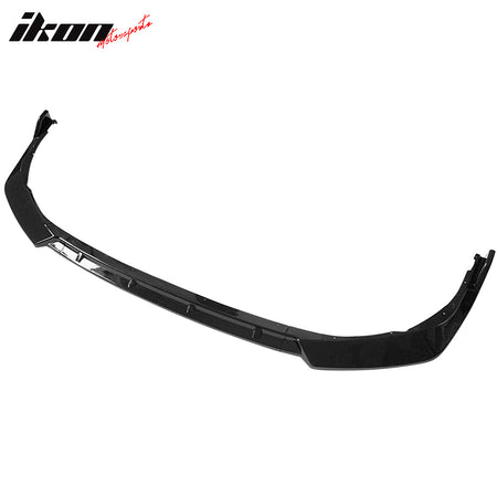 IKON MOTORSPORTS, 3PCS Front Bumper Lip Compatible With 2021-2023 Toyota Camry SE, Front Bumper Lip Spoiler Splitter Kit IKON Style PP